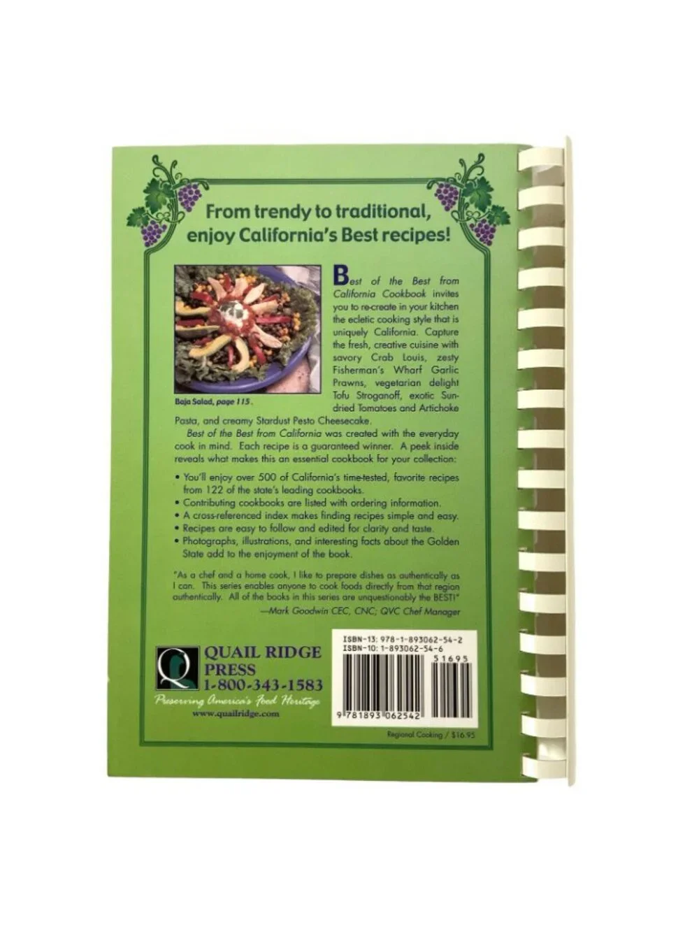Best Of The Best From California Cookbook By Gwen McKee & Barbara Moseley 2000